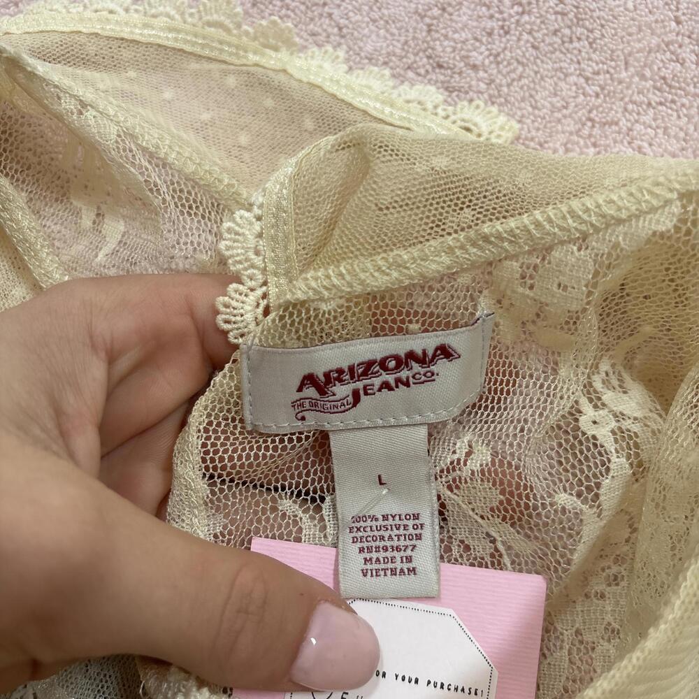 y2k lace‎ polka dot fairy core top - Picture 6 of 6